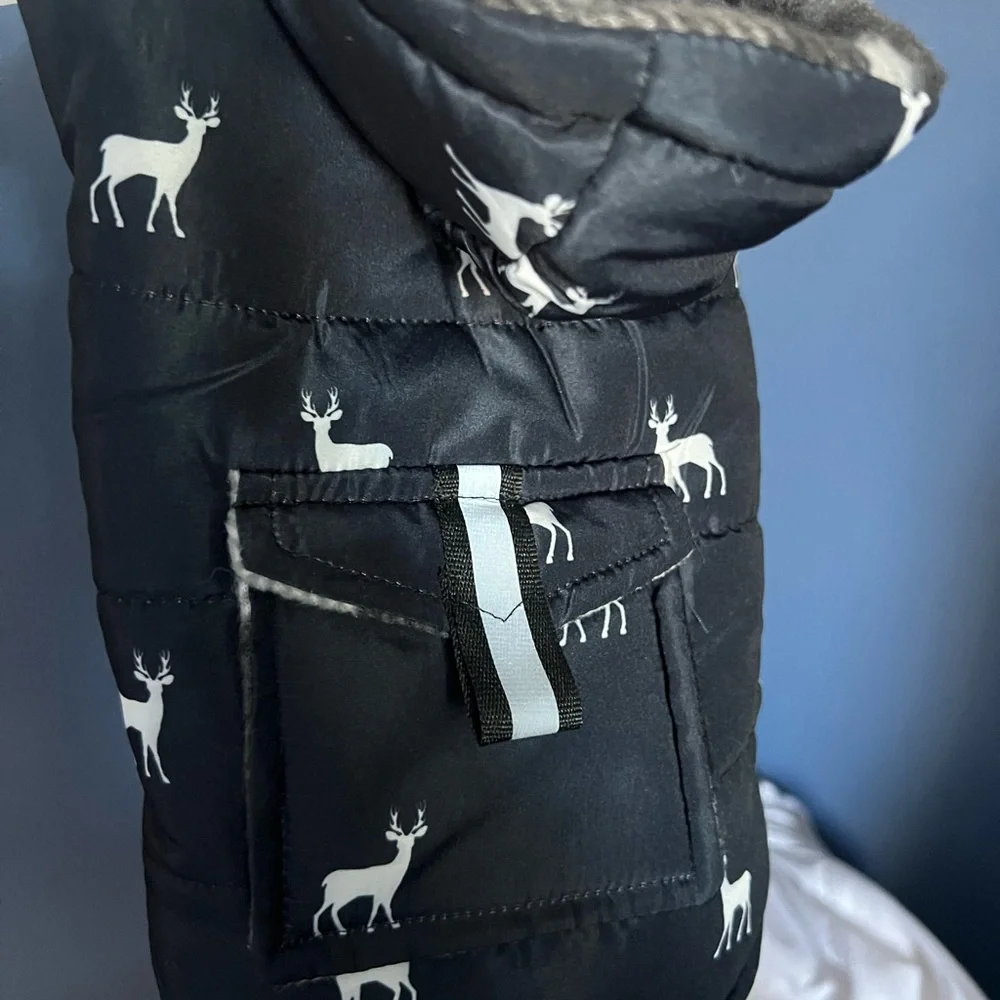 Small kitten rain coat with hoodie